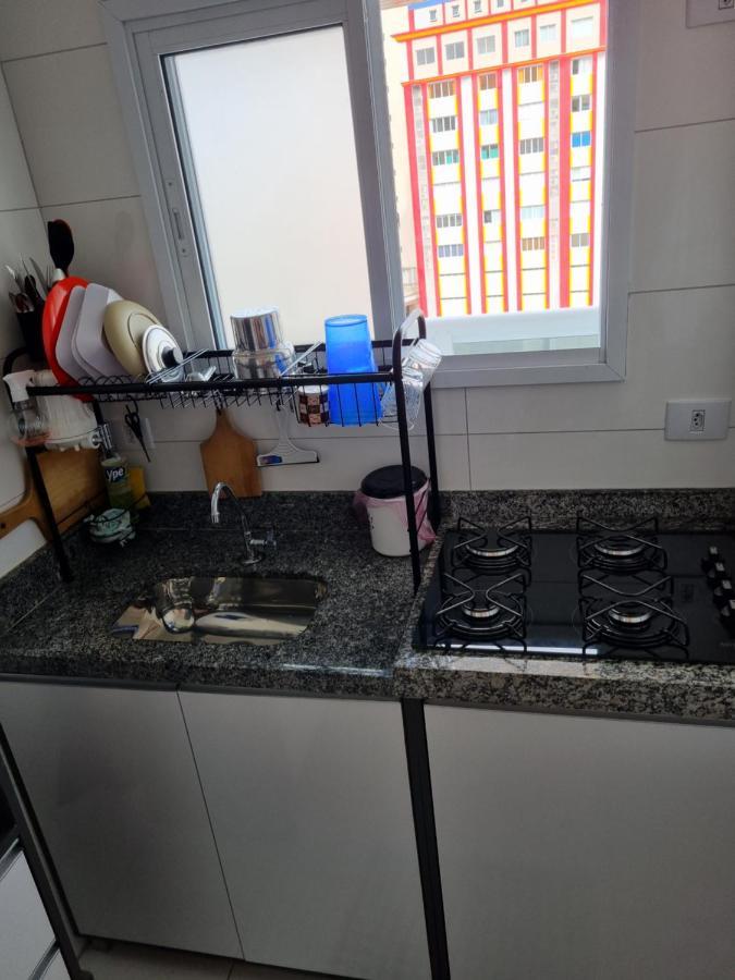 Flat Boqueirao Apartment Praia Grande  Bagian luar foto