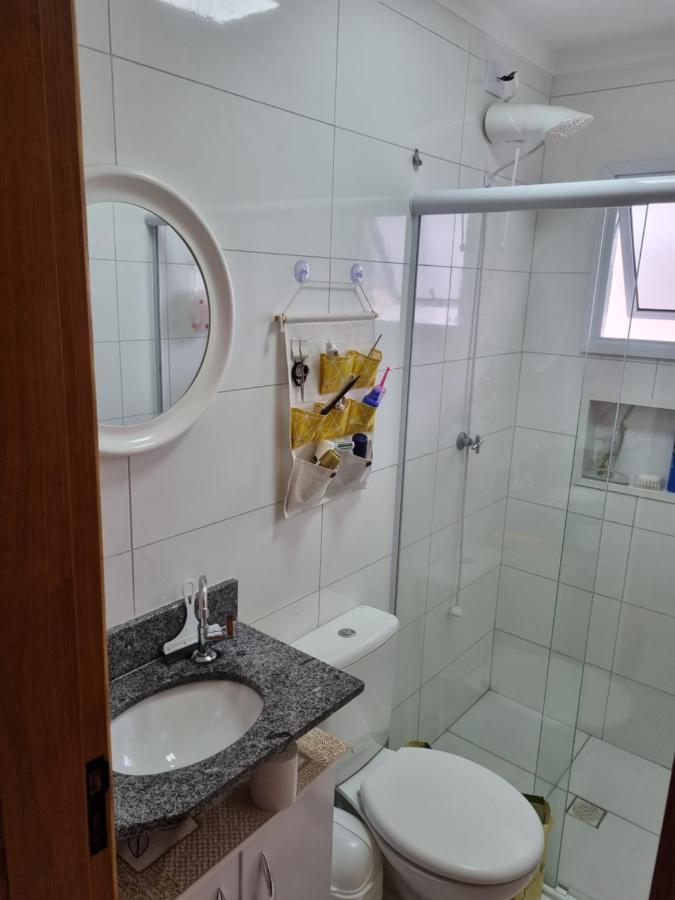 Flat Boqueirao Apartment Praia Grande  Bagian luar foto